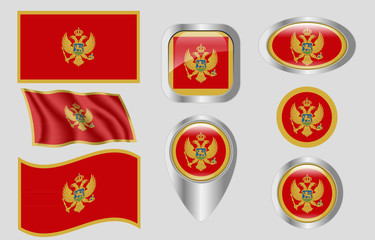 Flag of Montenegro