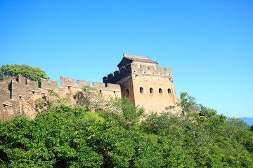 The Great Wall is in China.