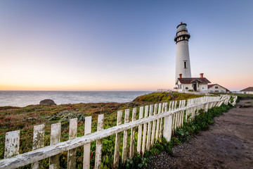 Pigeon Point Lighthouse at Sunrise © Chris