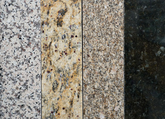 granite floor tile samples for sale in store
