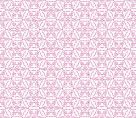 Abstract seamless kaleidoscope design background.