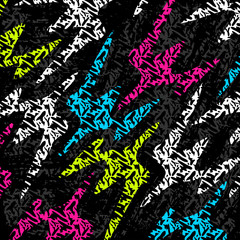 Graffiti Abstract beautiful colorful background grunge texture illustration