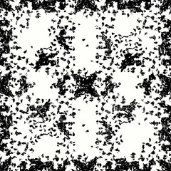 Obraz premium leaves black grunge effect on a light background