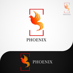 This logo has a phoenix image. This logo is good to use as a company logo or it can also be an application logo. But it can also be used in various other creative businesses.
