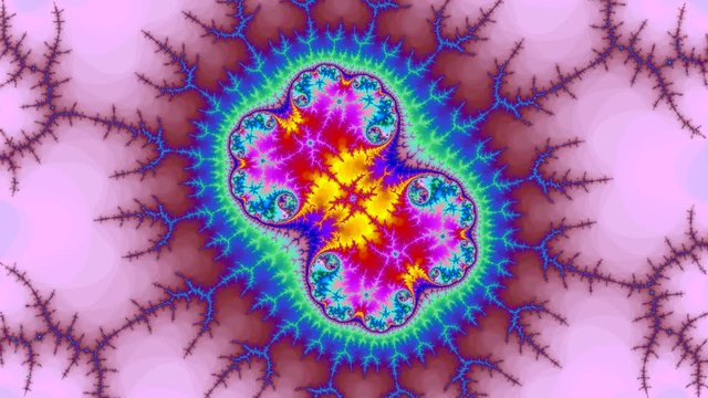 Flight thru the amazing fractal abstract colorful background fractal high resolution