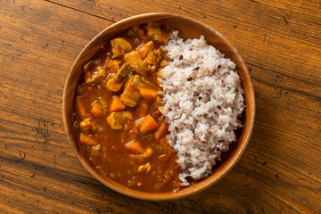 カレーライス　Curry and rice
