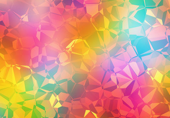 colorful crystal abstract texture