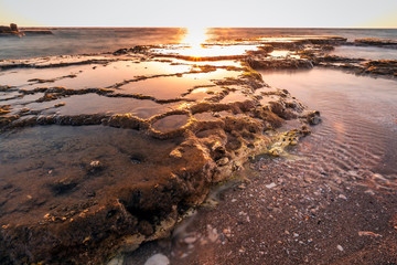 Long exposure ocean