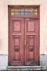 Fototapeta na wymiar Vilnius doors and windows