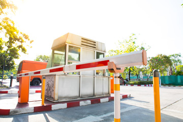 Automatic Gate Barrier Parking sign Building Entrance access security system