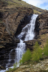 cascata nel parco Nazionale del Gran Paradiso