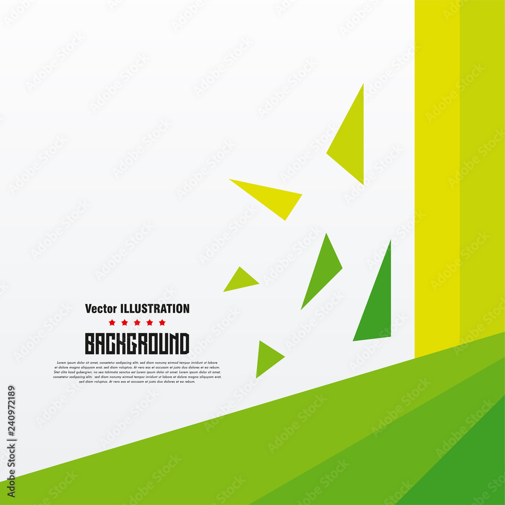 Canvas Prints abstract geometric background banner vector illustration