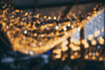 Christmas abstract bokeh