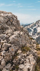 Smartphone HD wallpaper of beautiful alpine view on the Hochfelln - Bergen - Bavaria - Germany