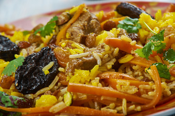 Murg Mewa Pulao