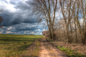 Obraz premium rain is coming