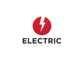 electric logo and icon vector illustration design template