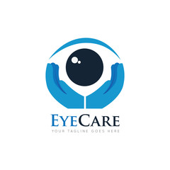 eye logo and icon vector illustration design template