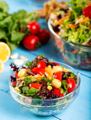 fresh vegetable salad
