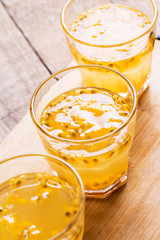 Passion fruit drinks