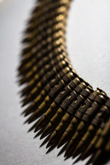 Bullet weapon in line belt