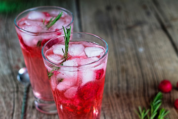 drink tonic beverage ice rosemary gin cocktail