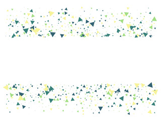 Blast Glass Shatter Memphis Vector Frame. Triangle Fragmentation Particles Explosion Border Design. Breakage Fast Moving Fragments Exploding Glass Frame. Shattered Fragments Burst Explosive Background