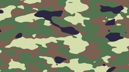 Fototapeta premium camouflage seamless pattern military fashion style.