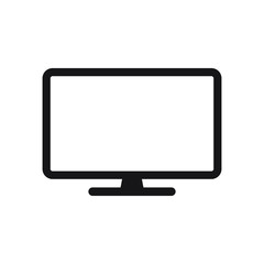 Modern TV vector icon