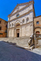 Fototapeta na wymiar Kirche Sant'Agostino in Montepulciano - Toskana