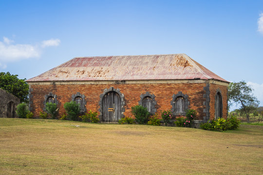 Roussel Trianon house in Marie galante, Caribbean island