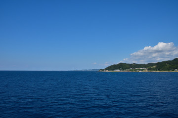 東京湾フェリーからの眺め