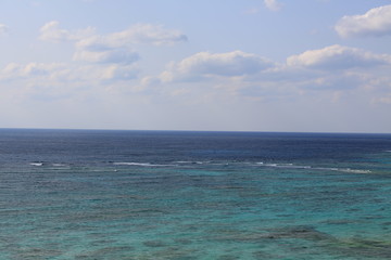 Fototapeta premium Sea coastal in japan Okinawa