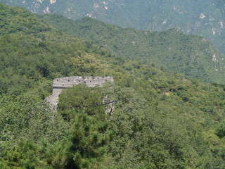 Fototapeta na wymiar the Great Wall of China 