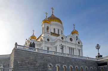 Cathedral of Christ the Saviour in Moscow, Russia