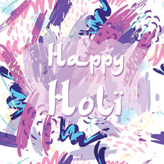 Abstract holiday background Happy Holi colors India. stained watercolor splashes in pastel colors. Beautiful abstract texture fashion style 80 x Memphis