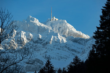 Berg S&auml;ntis, Alpsteingebiet, Appenzell, Schweiz