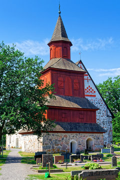 St.-Nikolaus-Kirche in Inkoo, Finnland