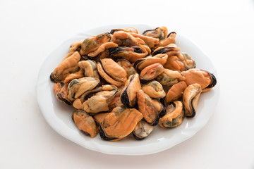 Tasty mussels without hood