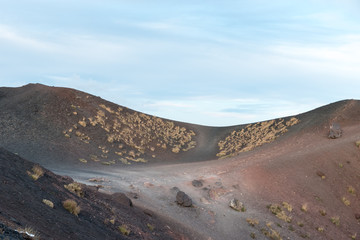 Etna landscape Catania Sicily Italy
