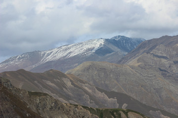 Fototapeta premium view of mountains