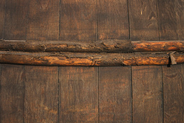 Fondo de barrica vieja de madera © vanessa