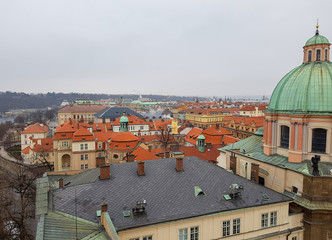 Prague panorama/old town /Prague