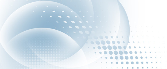 Abstract geometric white and blue color background