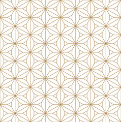 Beautiful Seamless pattern japanese shoji kumiko, great design for any purposes. Japanese pattern background vector. Japanese traditional wall, shoji.Fine lines.