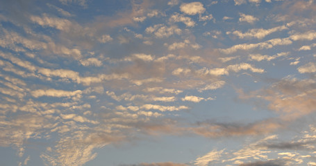 Sunset cloud and sky