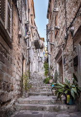 Dubrovnik old town scenic in Croatia