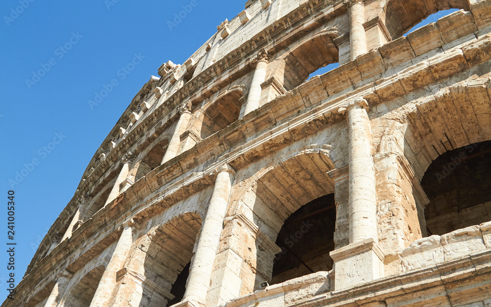 Wall mural Beautiful colosseum in rome