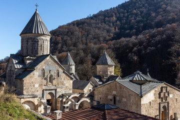 Fototapeta na wymiar Monastère d'Haghartsine, Dilijan, Arménie