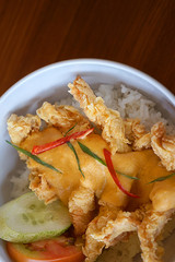 Traditional food from Bandung, Indonesia.